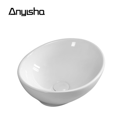 cheap economic bowl sink vessel sink small basin space saving bathroom AYS-215